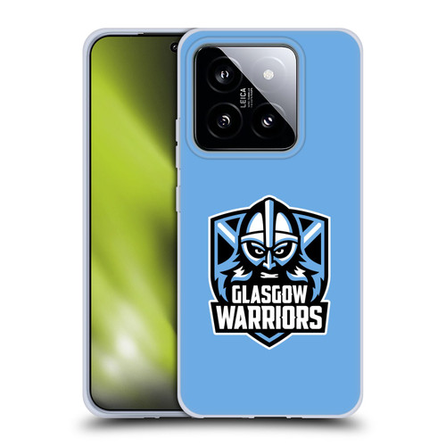 Glasgow Warriors Logo Plain Blue Soft Gel Case for Xiaomi 14