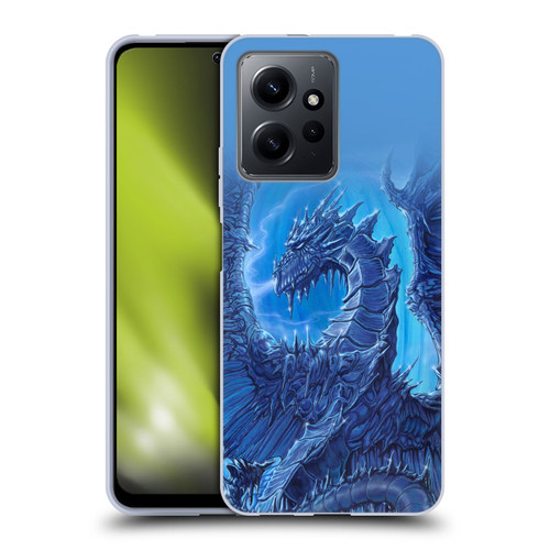 Ed Beard Jr Dragons Glacier Soft Gel Case for Xiaomi Redmi Note 12 4G