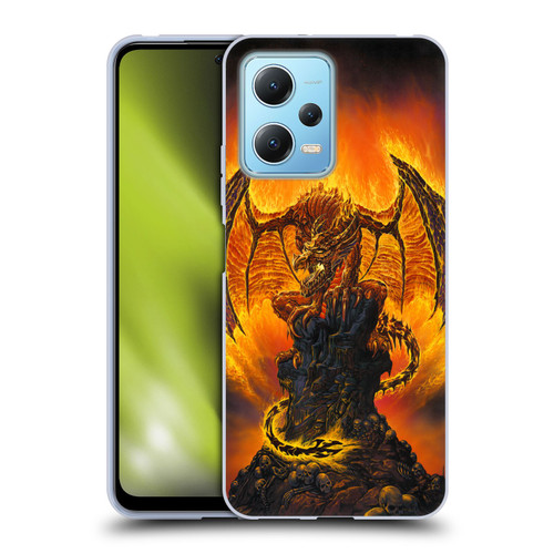 Ed Beard Jr Dragons Harbinger Of Fire Soft Gel Case for Xiaomi Redmi Note 12 5G