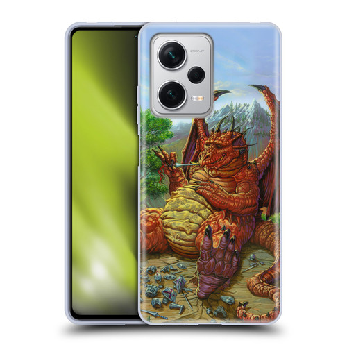 Ed Beard Jr Dragons Lunch With A Toothpick Soft Gel Case for Xiaomi Redmi Note 12 Pro+ 5G