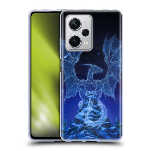 Ed Beard Jr Dragons Winter Spirit Soft Gel Case for Xiaomi Redmi Note 12 Pro+ 5G