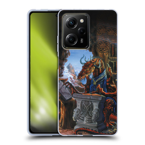 Ed Beard Jr Dragons Ancient Scholar Soft Gel Case for Xiaomi Redmi Note 12 Pro 5G