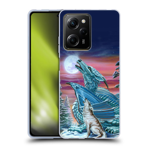 Ed Beard Jr Dragons Moon Song Wolf Moon Soft Gel Case for Xiaomi Redmi Note 12 Pro 5G