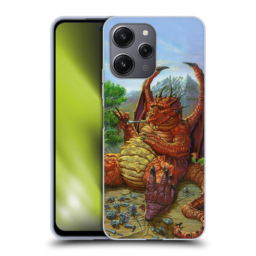 Ed Beard Jr Dragons Lunch With A Toothpick Soft Gel Case for Xiaomi Redmi 12