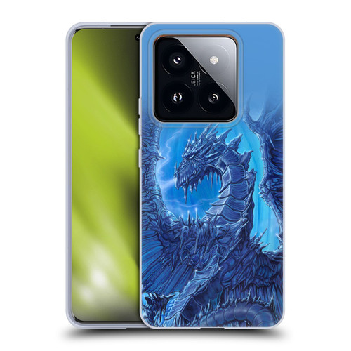 Ed Beard Jr Dragons Glacier Soft Gel Case for Xiaomi 14 Pro