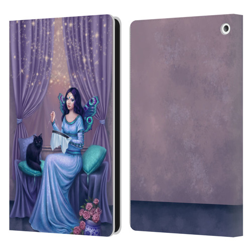 Rachel Anderson Fairies Ariadne Leather Book Wallet Case Cover For Amazon Fire HD 8/Fire HD 8 Plus 2020