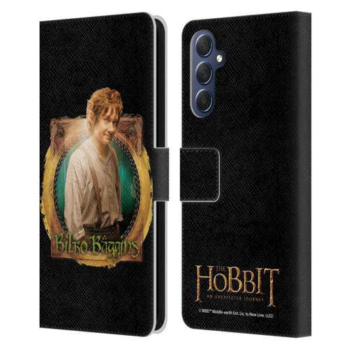 The Hobbit An Unexpected Journey Key Art Bilbo Leather Book Wallet Case Cover For Samsung Galaxy M54 5G