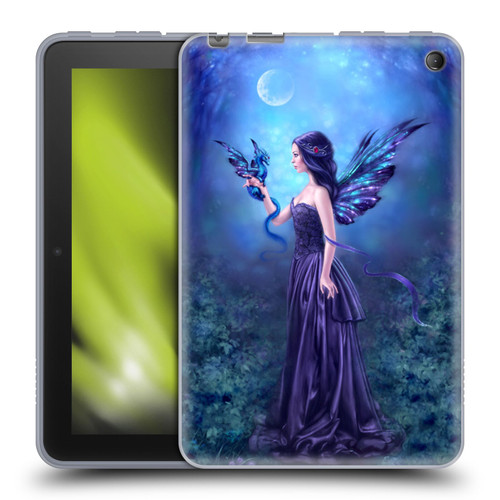 Rachel Anderson Fairies Iridescent Soft Gel Case for Amazon Fire 7 2022