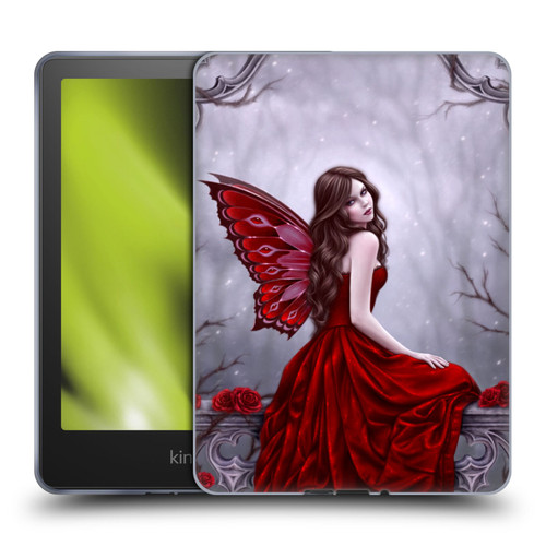 Rachel Anderson Fairies Winter Rose Soft Gel Case for Amazon Kindle Paperwhite 5 (2021)