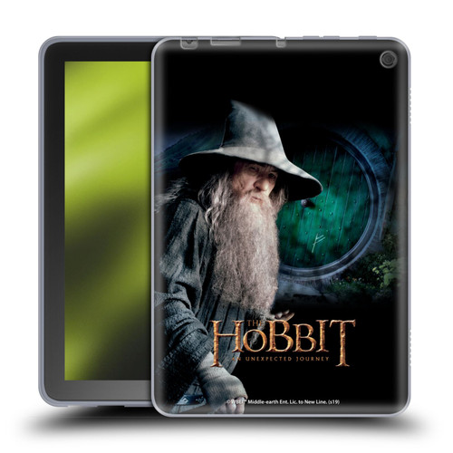 The Hobbit An Unexpected Journey Key Art Gandalf Soft Gel Case for Amazon Fire HD 8/Fire HD 8 Plus 2020