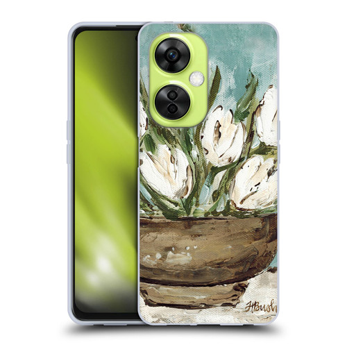 Haley Bush Floral Painting Tulip Bowl Soft Gel Case for OnePlus Nord CE 3 Lite 5G