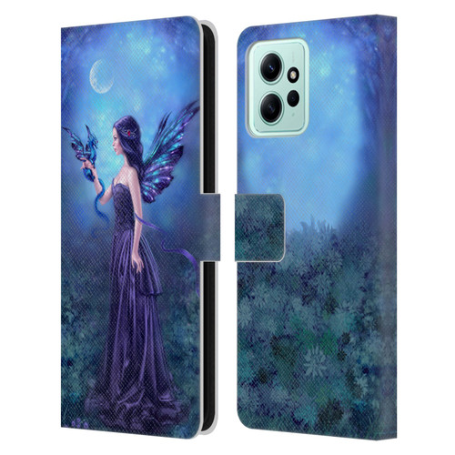 Rachel Anderson Fairies Iridescent Leather Book Wallet Case Cover For Xiaomi Redmi 12