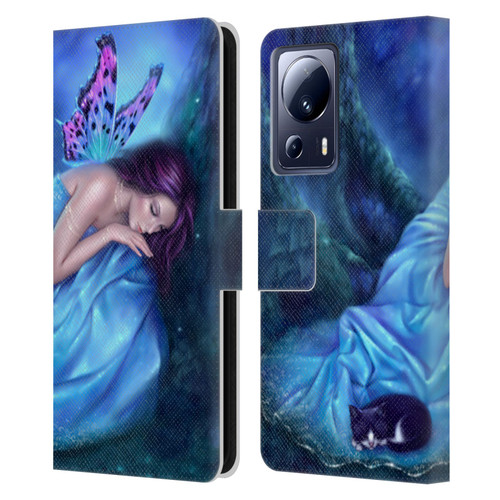 Rachel Anderson Fairies Serenity Leather Book Wallet Case Cover For Xiaomi 13 Lite 5G
