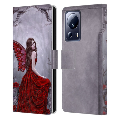 Rachel Anderson Fairies Winter Rose Leather Book Wallet Case Cover For Xiaomi 13 Lite 5G
