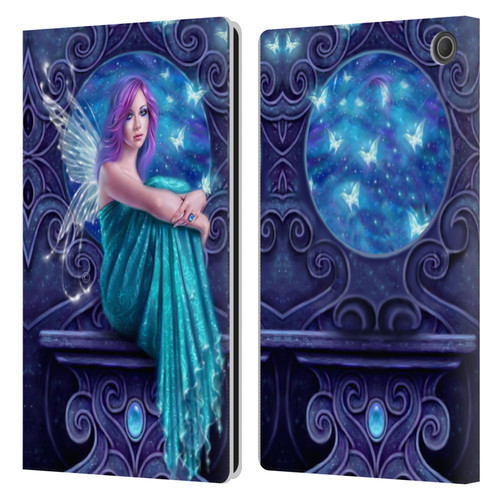 Rachel Anderson Pixies Astraea Leather Book Wallet Case Cover For Amazon Fire Max 11 2023