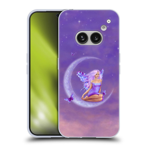 Rachel Anderson Pixies Lavender Moon Soft Gel Case for Nothing Phone (2a)