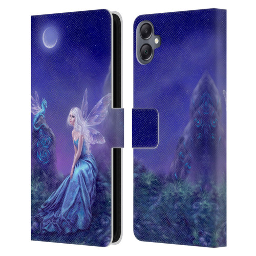 Rachel Anderson Pixies Luminescent Leather Book Wallet Case Cover For Samsung Galaxy A05