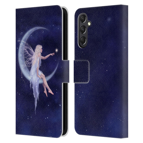 Rachel Anderson Pixies Birth Of A Star Leather Book Wallet Case Cover For Samsung Galaxy A24 4G / M34 5G