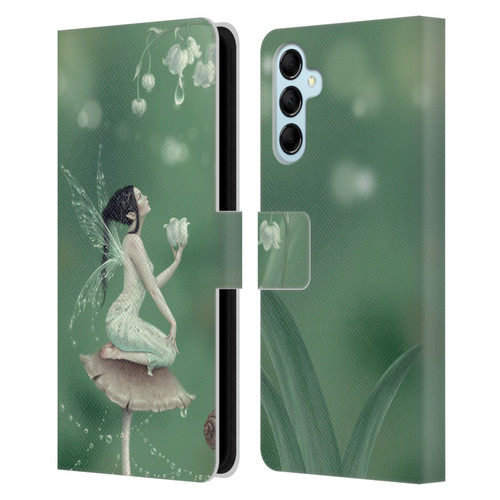 Rachel Anderson Pixies Lily Of The Valley Leather Book Wallet Case Cover For Samsung Galaxy M14 5G