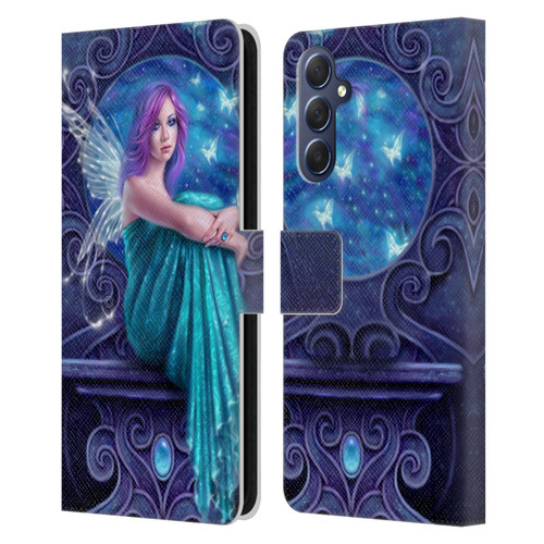 Rachel Anderson Pixies Astraea Leather Book Wallet Case Cover For Samsung Galaxy M54 5G