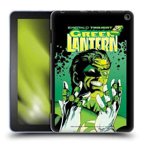 Green Lantern DC Comics Comic Book Covers Emerald Twilight Soft Gel Case for Amazon Fire HD 8/Fire HD 8 Plus 2020