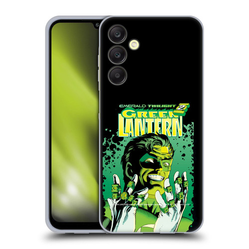 Green Lantern DC Comics Comic Book Covers Emerald Twilight Soft Gel Case for Samsung Galaxy A25 5G