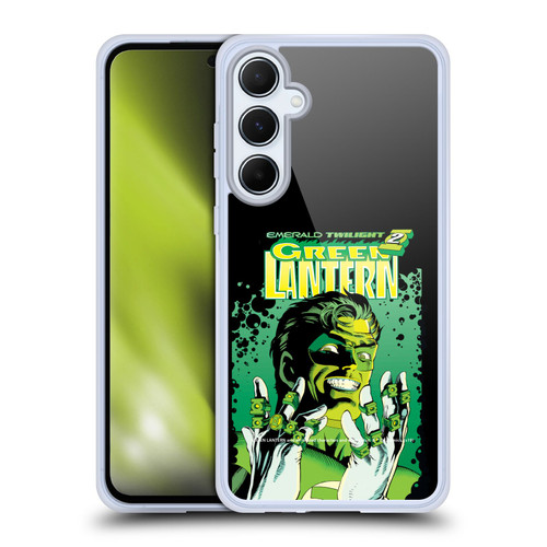 Green Lantern DC Comics Comic Book Covers Emerald Twilight Soft Gel Case for Samsung Galaxy A55 5G