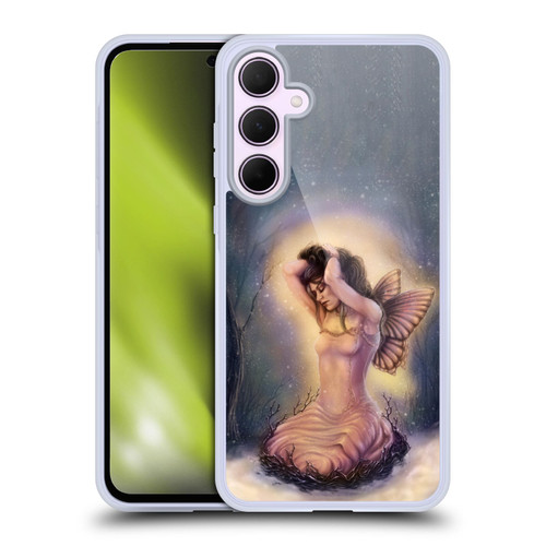 Tiffany "Tito" Toland-Scott Fairies Pink Winter Soft Gel Case for Samsung Galaxy A35 5G