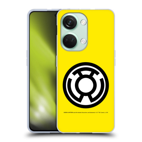 Green Lantern DC Comics Lantern Corps Sinestro Soft Gel Case for OnePlus Nord 3 5G