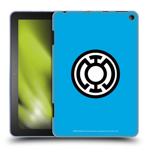 Green Lantern DC Comics Lantern Corps Blue Soft Gel Case for Amazon Fire HD 8/Fire HD 8 Plus 2020