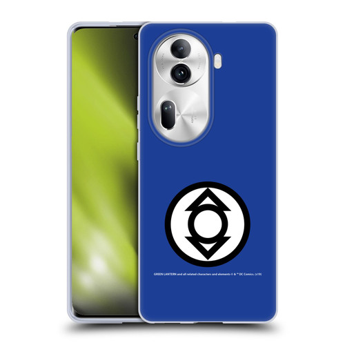 Green Lantern DC Comics Lantern Corps Indigo Soft Gel Case for OPPO Reno11 Pro