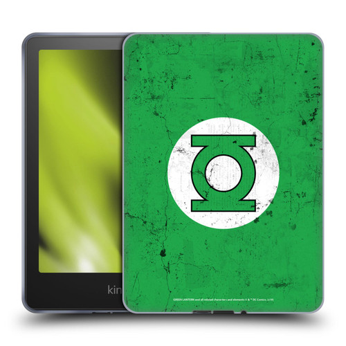 Green Lantern DC Comics Logos Classic Distressed Look Soft Gel Case for Amazon Kindle Paperwhite 5 (2021)