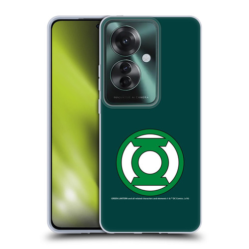 Green Lantern DC Comics Logos Classic 2 Soft Gel Case for OPPO Reno11 F 5G / F25 Pro 5G