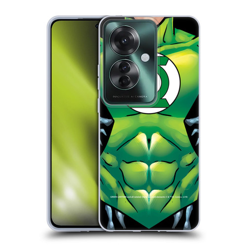 Green Lantern DC Comics Logos Uniform Soft Gel Case for OPPO Reno11 F 5G / F25 Pro 5G