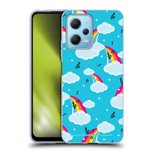 Trolls World Tour Rainbow Bffs Rainbow Cloud Pattern Soft Gel Case for Xiaomi Redmi Note 12 5G