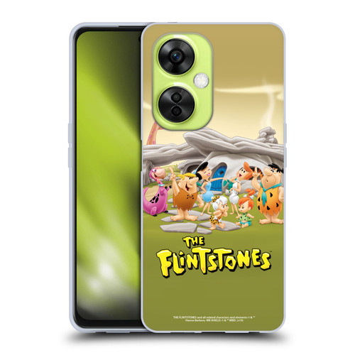 The Flintstones Characters Stone House Soft Gel Case for OnePlus Nord CE 3 Lite 5G