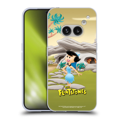The Flintstones Characters Betty Rubble Soft Gel Case for Nothing Phone (2a)