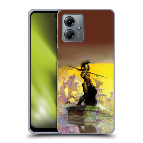 Frank Frazetta Fantasy Atlantis Soft Gel Case for Motorola Moto G14