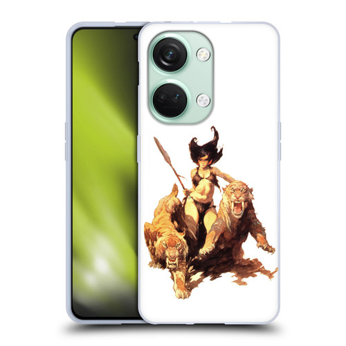 Frank Frazetta Fantasy The Huntress Soft Gel Case for OnePlus Nord 3 5G