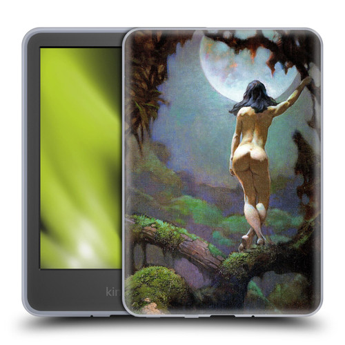 Frank Frazetta Fantasy Moons Rapture Soft Gel Case for Amazon Kindle 11th Gen 6in 2022