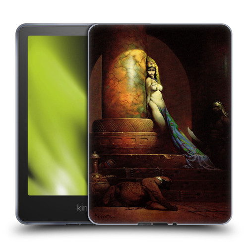 Frank Frazetta Fantasy Egyptian Queen Soft Gel Case for Amazon Kindle Paperwhite 5 (2021)