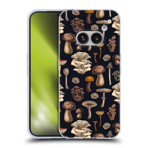 Katerina Kirilova Art Wild Mushrooms Soft Gel Case for Nothing Phone (2a)