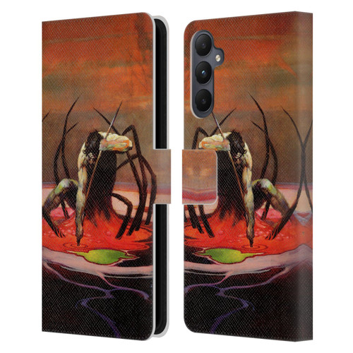 Frank Frazetta Fantasy The Spider King Leather Book Wallet Case Cover For Samsung Galaxy A05s