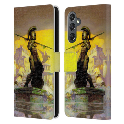 Frank Frazetta Fantasy Atlantis Leather Book Wallet Case Cover For Samsung Galaxy A25 5G