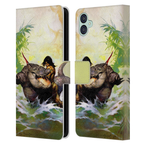 Frank Frazetta Fantasy Monster Out Of Time Leather Book Wallet Case Cover For Samsung Galaxy M04 5G / A04e