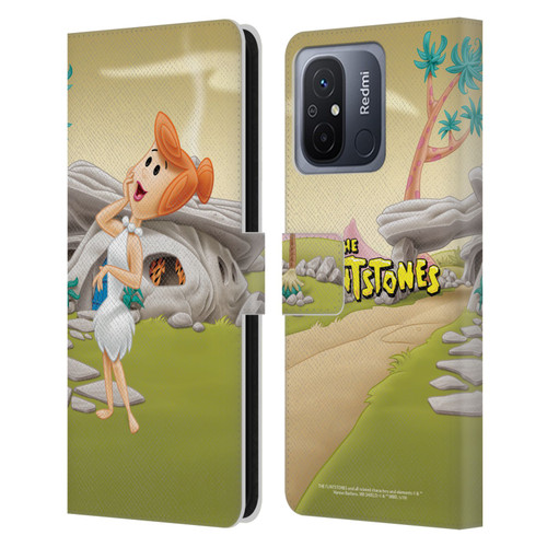 The Flintstones Characters Wilma Flintstones Leather Book Wallet Case Cover For Xiaomi Redmi 12C