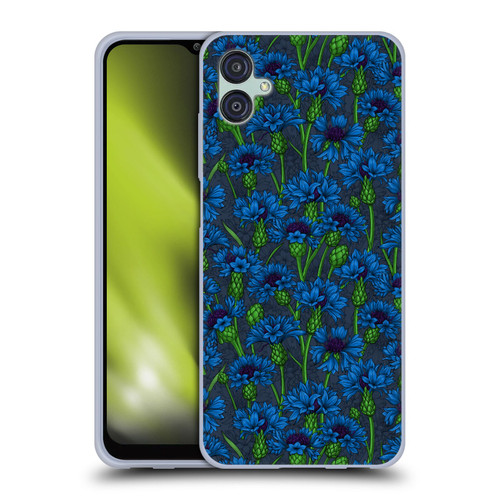 Katerina Kirilova Art Blue Cornflowers Soft Gel Case for Samsung Galaxy M04 5G / A04e
