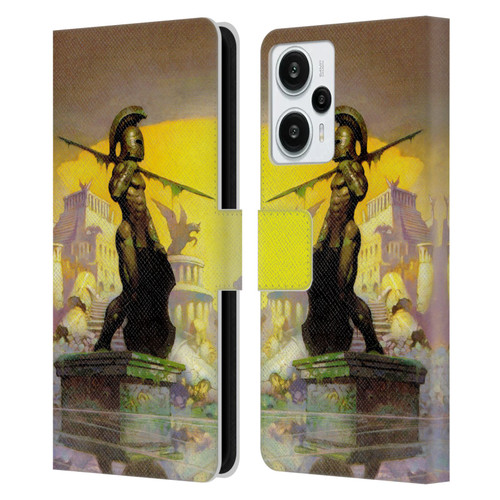 Frank Frazetta Fantasy Atlantis Leather Book Wallet Case Cover For Xiaomi Redmi Note 12T