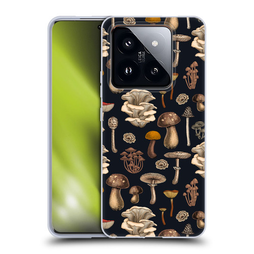 Katerina Kirilova Art Wild Mushrooms Soft Gel Case for Xiaomi 14 Pro