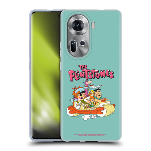 The Flintstones Graphics Family Soft Gel Case for OPPO Reno11